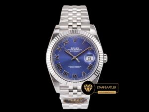 Rolex Datejust 126334 Azure Mavi 41mm 3235 V2 Super Clone ETA