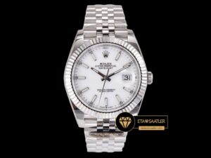 Rolex Datejust 126334 Beyaz Kadran 41mm Clean 3235 V2 Super Clone ETA