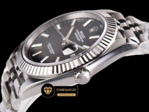 Rolex Datejust 126334 Jubile Siyah Kadran Clean 3235 V2 Super Clone ETA