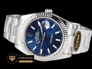 Rolex Datejust 126334 Mavi Kadran 41mm Oyster 3235 V2 Super Clone ETA