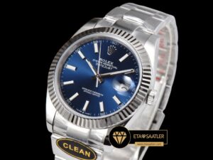 Rolex Datejust 126334 Mavi Kadran 41mm Oyster 3235 V2 Super Clone ETA