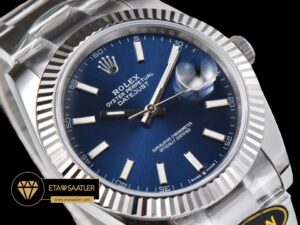 Rolex Datejust 126334 Mavi Kadran 41mm Oyster 3235 V2 Super Clone ETA