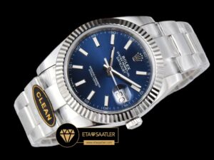 Rolex Datejust 126334 Mavi Kadran 41mm Oyster 3235 V2 Super Clone ETA