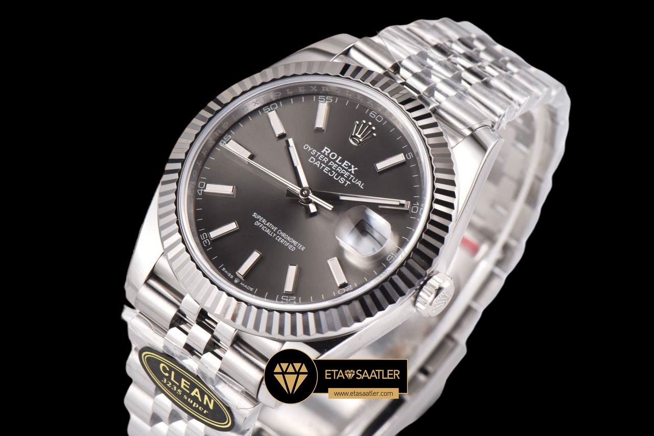 Rolex Datejust 126334 Rhodium 41mm 3235 V2 Super Clone ETA