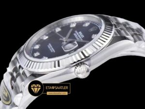 Rolex Datejust 126334 Taşlı Mavi Kadran Jubile 41mm Clean Factory 3235 Super Clone ETA