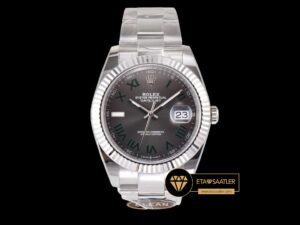 Rolex Datejust 126334 Wimbledon 41mm 3235 V2 Super Clone ETA