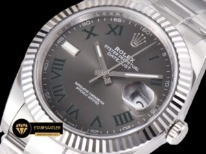 Rolex Datejust 126334 Wimbledon 41mm 3235 V2 Super Clone ETA