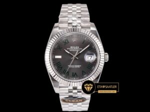 Rolex Datejust 126334 Wimbledon Jubile 41mm Clean Factory 3235 Super Clone ETA