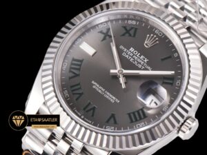 Rolex Datejust 126334 Wimbledon Jubile 41mm Clean Factory 3235 Super Clone ETA