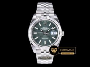 Rolex Datejust 126334 Yiv Motifli Kadran Jubile 41mm Clean Factory 3235 Super Clone ETA