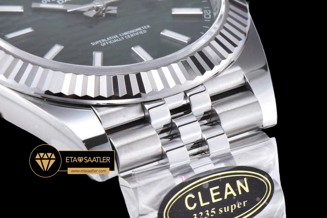 Rolex Datejust 126334 Yiv Motifli Kadran Jubile 41mm Clean Factory 3235 Super Clone ETA