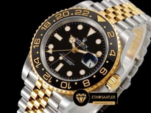 Rolex Gmt-Master II 126713GRNR 3285 Jubile 904L Çelik Seramik Bezel V4 ETA