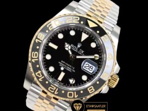 Rolex Gmt-Master II 40mm EW Factory 3285 Jubile 904L Çelik Seramik Bezel V3 ETA