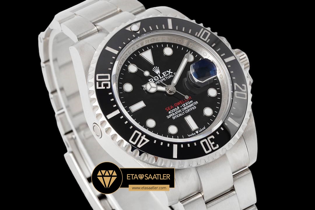 Rolex Sea Dweller 126600 Single Red 43mm 3235 Super Clone ETA