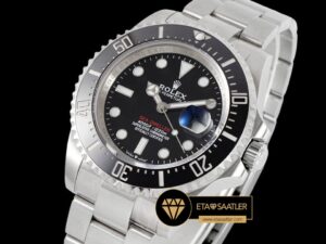 Rolex Sea Dweller 126600 Single Red 43mm 3235 Super Clone ETA