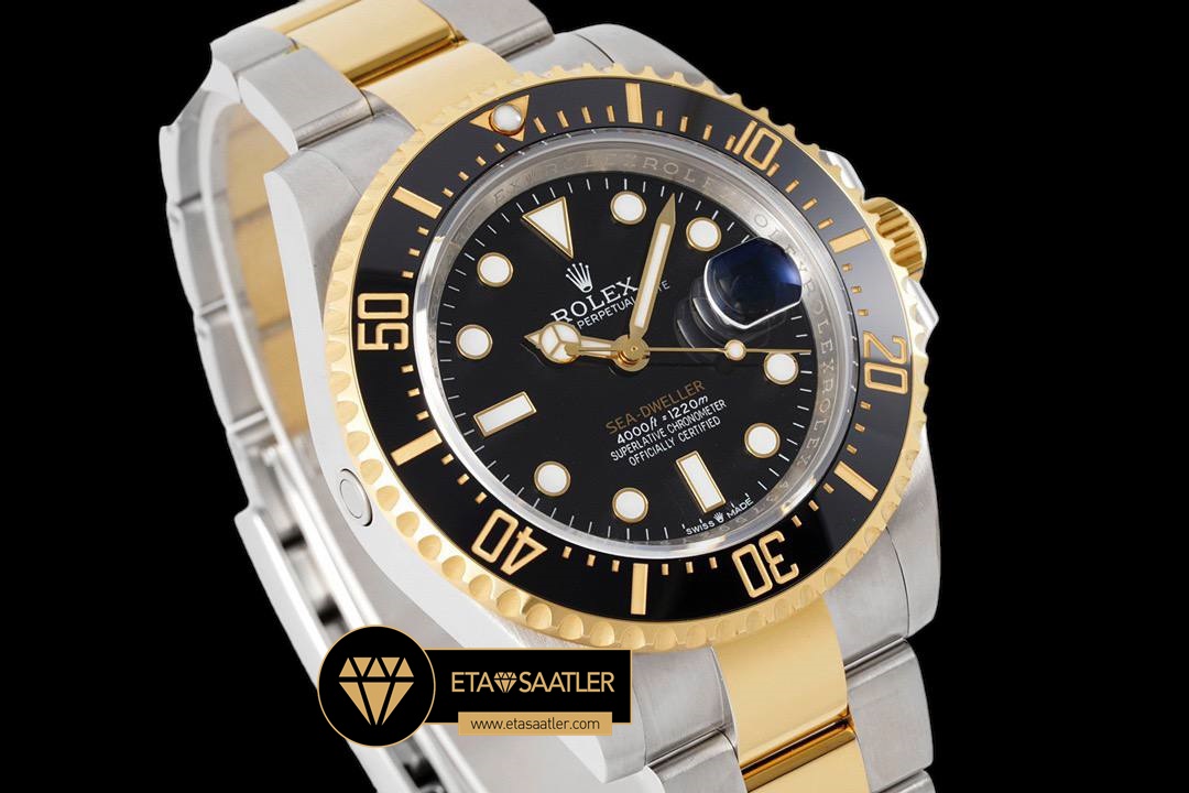 Rolex Sea Dweller 126603 Two Tone 43mm 3235 Super Clone ETA