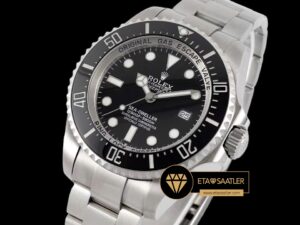 Rolex Sea Dweller 126660 Siyah Kadran 44mm 3230 Super Clone ETA