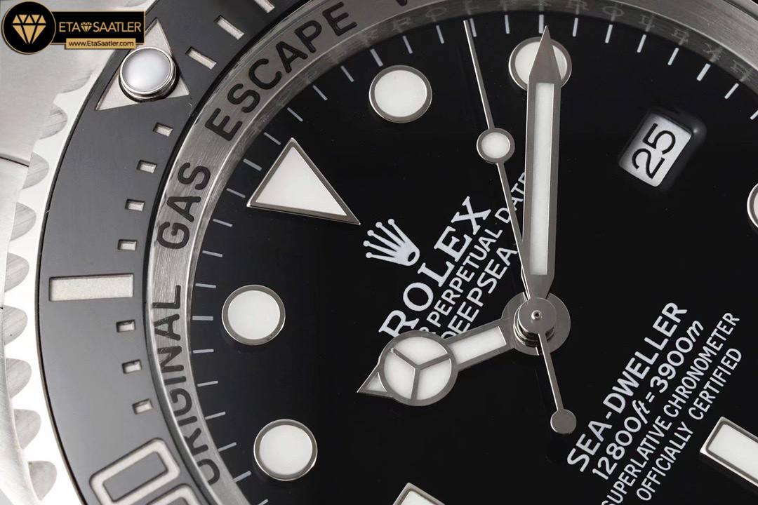 Rolex Sea Dweller 126660 Siyah Kadran 44mm 3230 Super Clone ETA