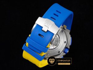 Royal Oak Offshore Novelty 44mm Ukraine Flag Blue Yellow 26400 Super Clone ETA