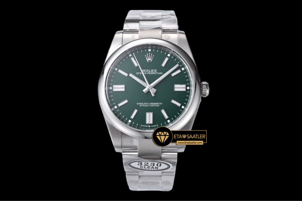 Rolex Oyster Perpetual 124300 Clean Factory Green Kadran Super Clone ETA
