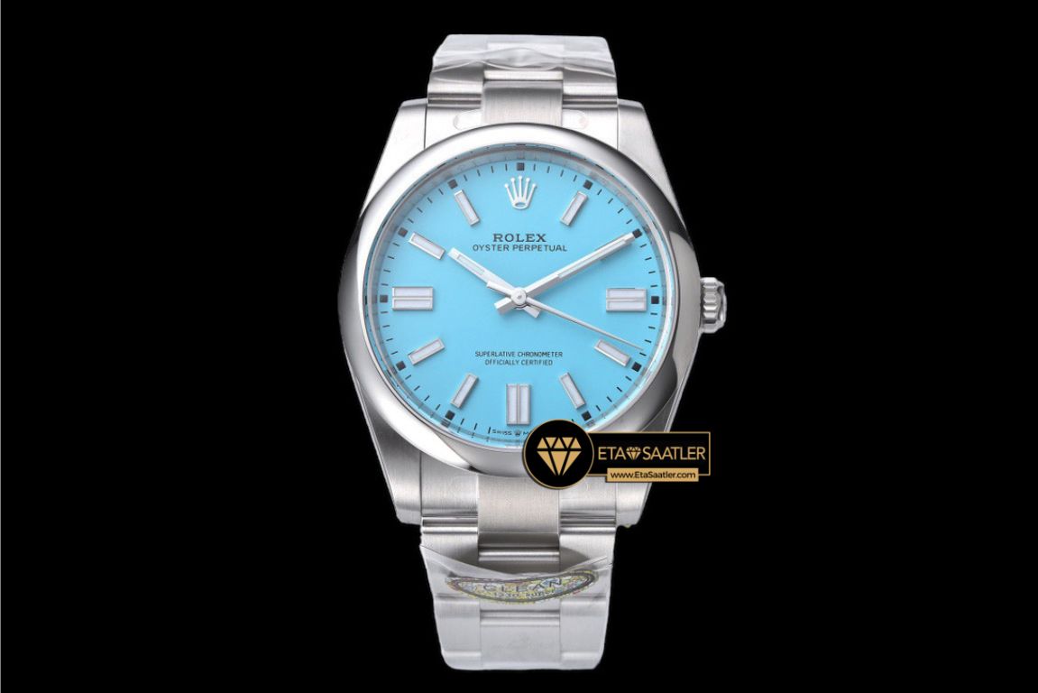 Rolex Oyster Perpetual 124300 Clean Factory Tiffany Blue Kadran Super Clone ETA