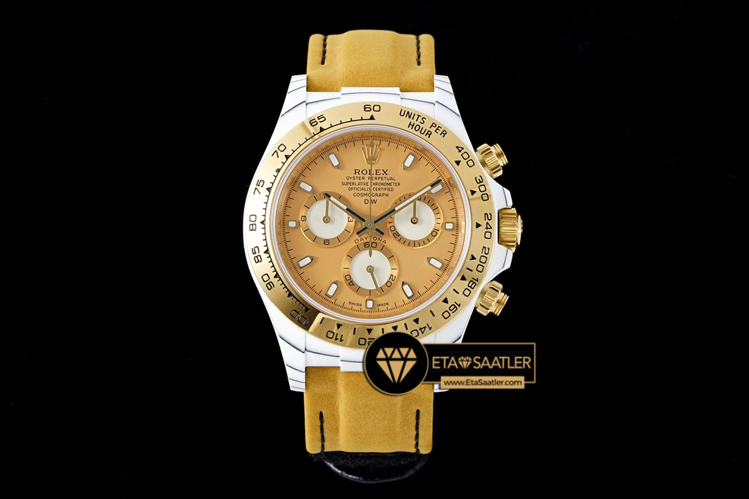 Rolex Cosmograph Daytona DIW Golden Essence 4130 Super Clone ETA