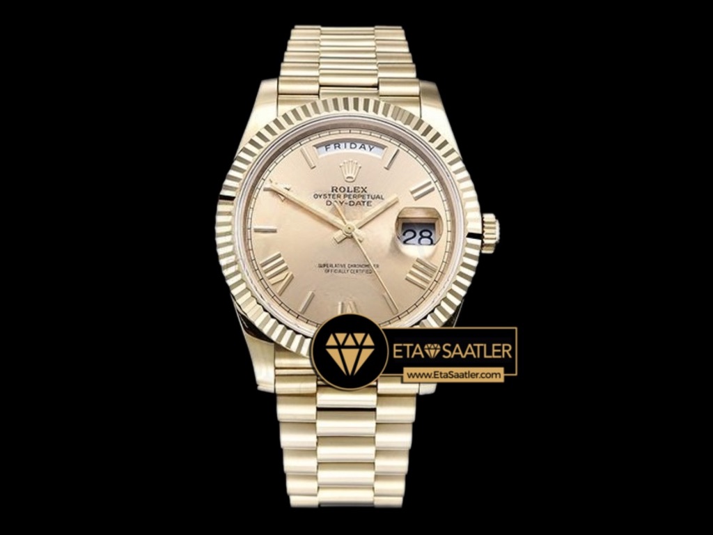 Rolex Day Date 228238 Gold Kadran Tungsten Super Clone ETA