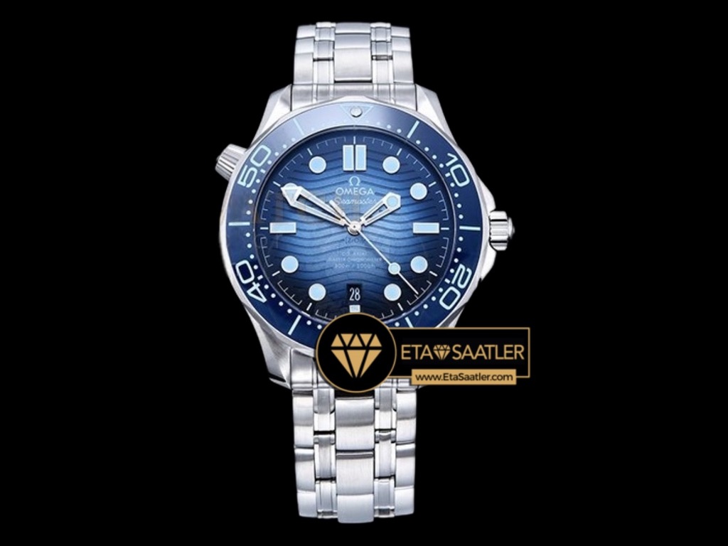 Omega Seamaster Diver 300m Summer Blue Super Clone ETA