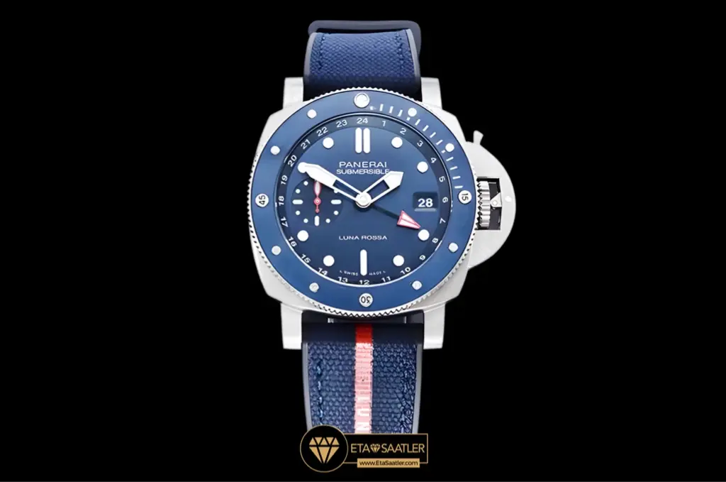 Panerai Submersible Pam01507 Luna Rossa Titanio GMT Super Clone ETA