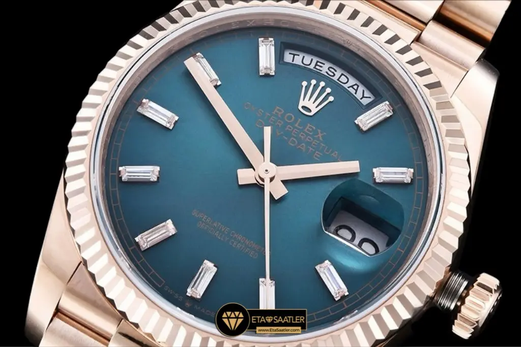 Rolex blue green deals