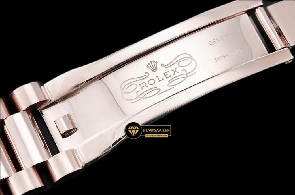 Rolex Day Date 128235 Everose Arduvaz Diamond Kadran 36 mm Tungsten Super Clone ETA