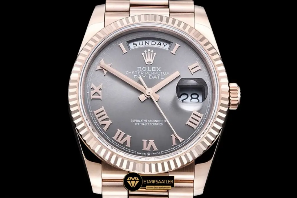 rolex-daydate-128235-everose-aslate-romen-dial-36mm-super-clone-eta-07