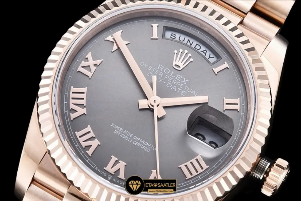 rolex-daydate-128235-everose-aslate-romen-dial-36mm-super-clone-eta-09