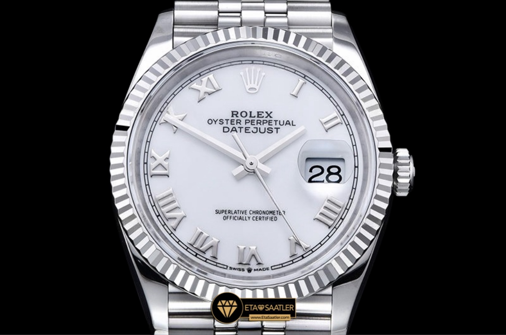 rolex-datejust-126234-roma-rakamlı -beyaz-kadran-jubile-36mm-super-clone-eta-01