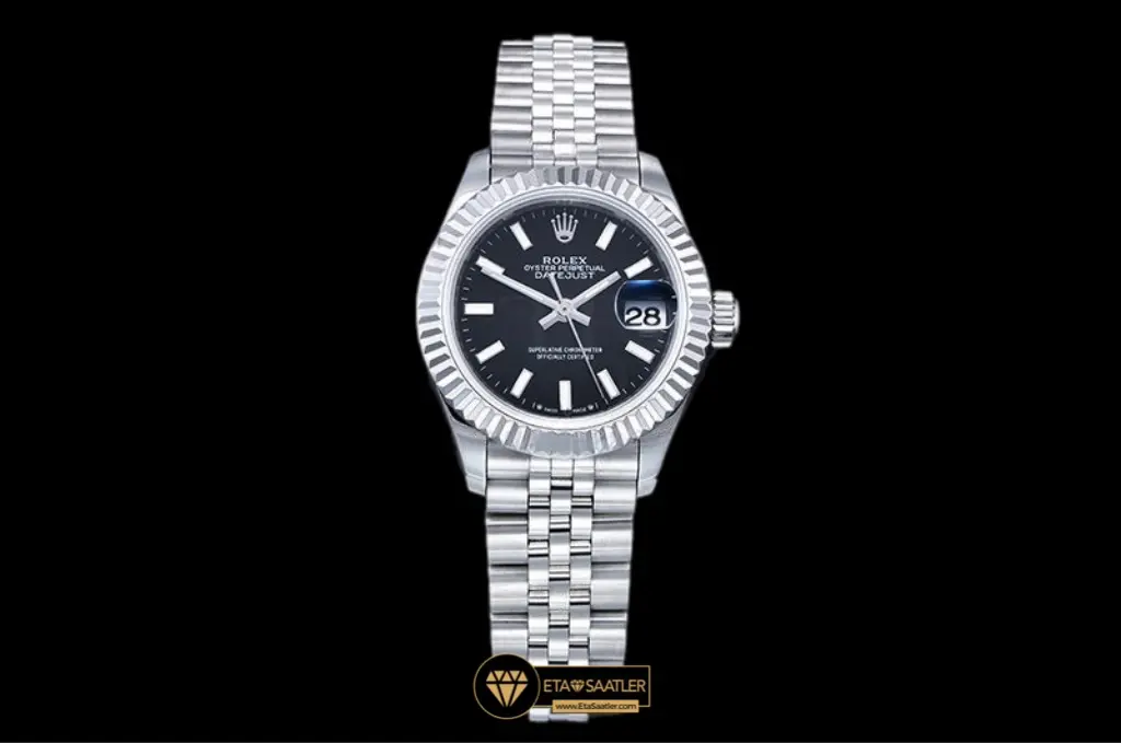 Rolex Datejust 279174 Siyah Kadran 28mm Super Clone ETA