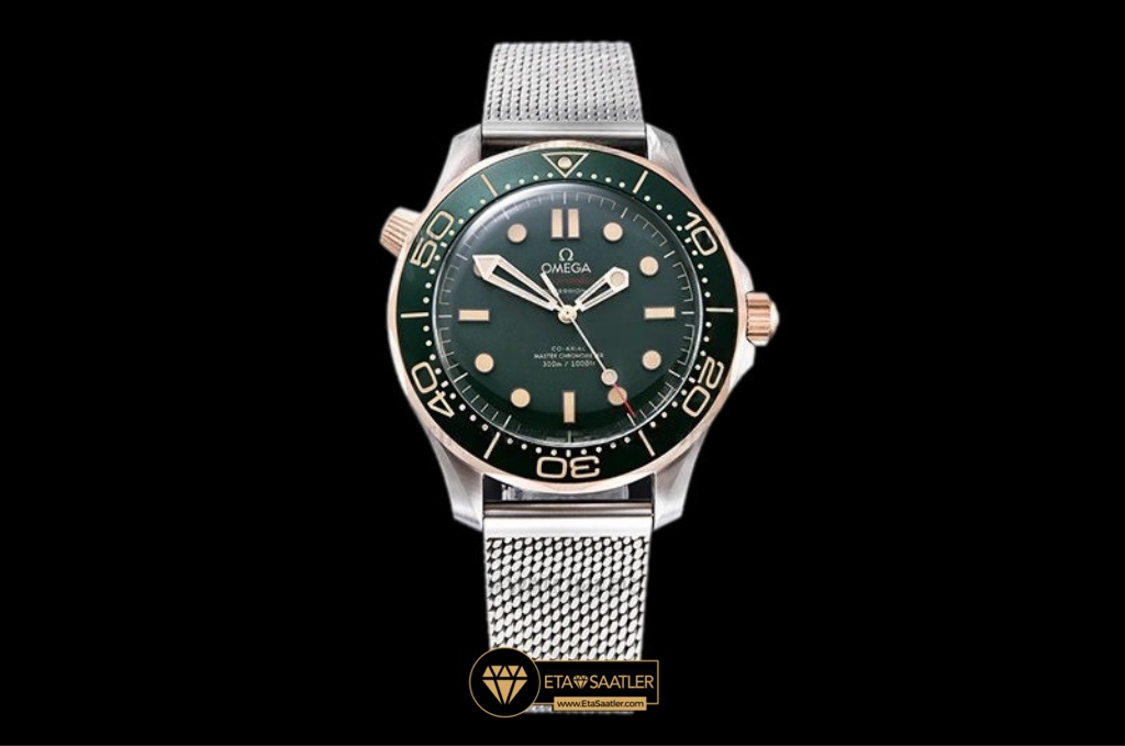 Omega Seamaster Diver 300m Titanium & Bronze Gold Super Clone ETA