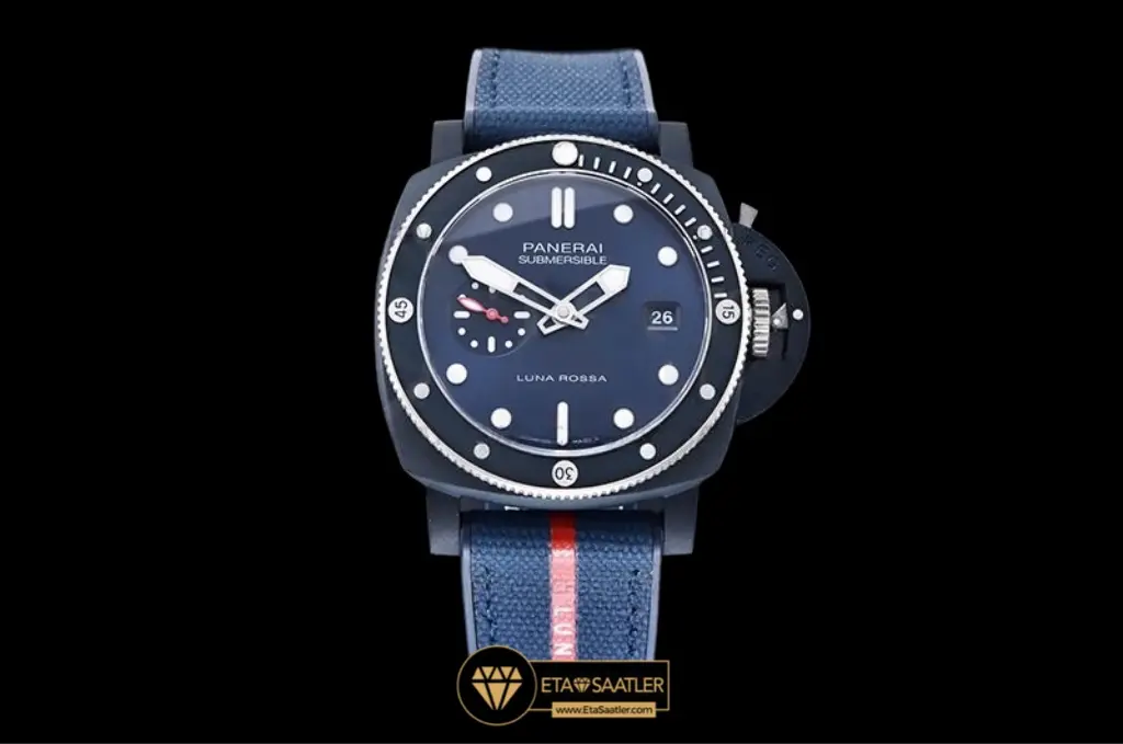 Panerai Submersible QuarantaQuattro Luna Rossa Carbotech Pam01466 Ti-Ceramitech Super Clone ETA