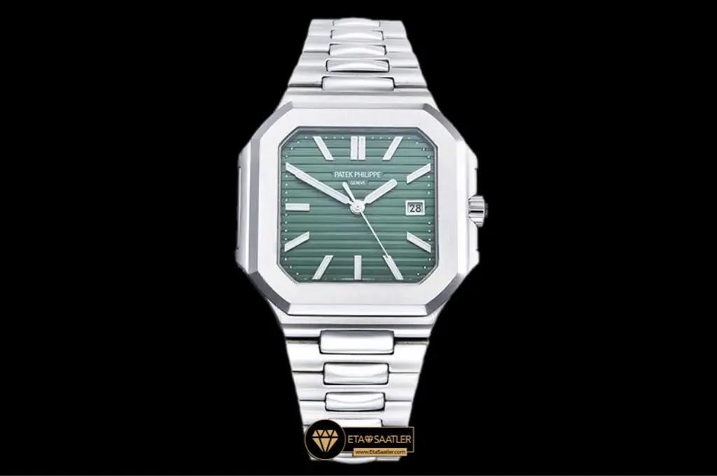 Patek Philippe Cubitus 5821/1A Olive Green Super Clone ETA