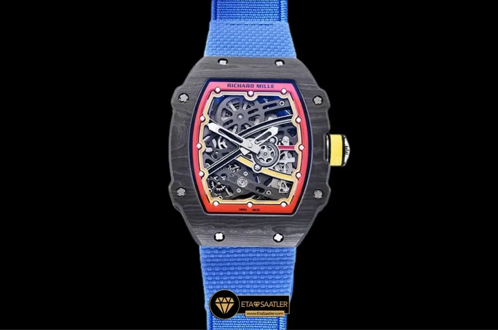 Richard Mille RM67-02 Alexander Zverev Blue Strap Super Clone ETA
