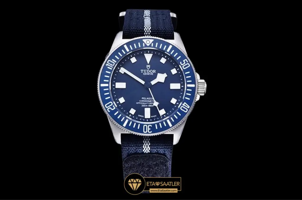 Tudor Pelagos Fxd Titanyum Kasa Mavi Nato Kordon Super Clone ETA