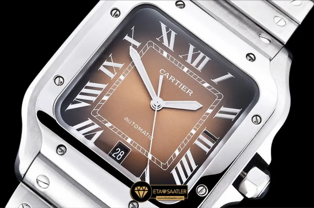 cartier-santos-xl-çelik-gradyan-kahverengi-kadran-super-clone-eta-06