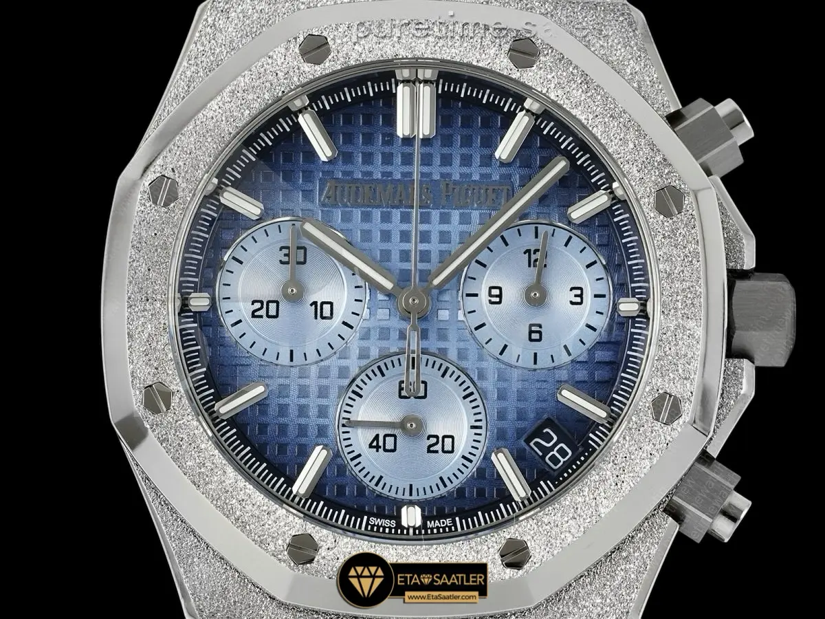 audemars-piguet-royal-oak-chrono-26240-frosted-white-gold-elde-super-clone-eta-031