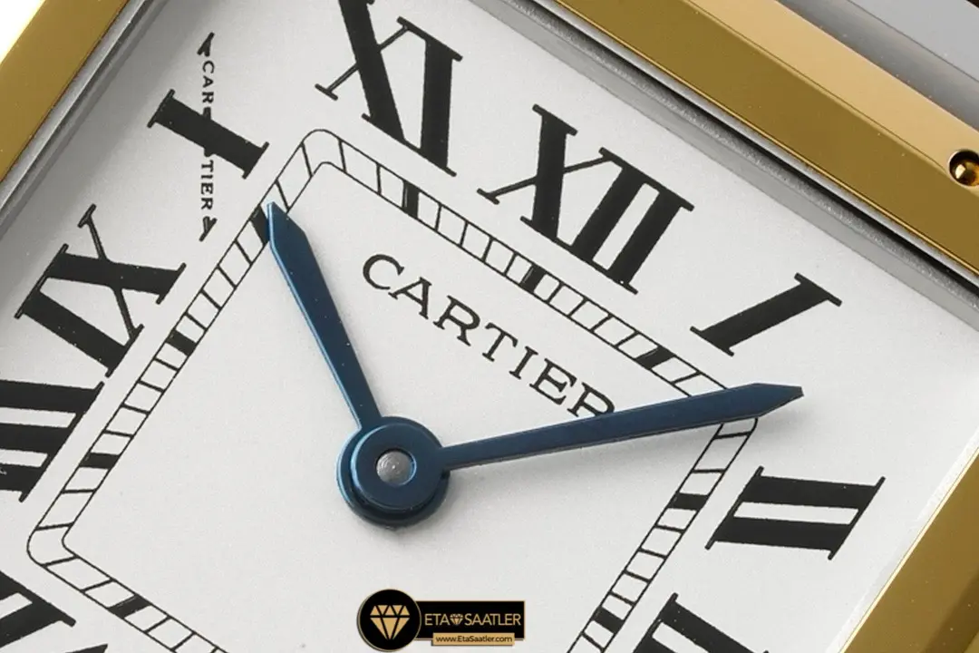 cartier-panthere-27mm-mid-size steel-gold-white-dial-elde-super-clone-eta-026