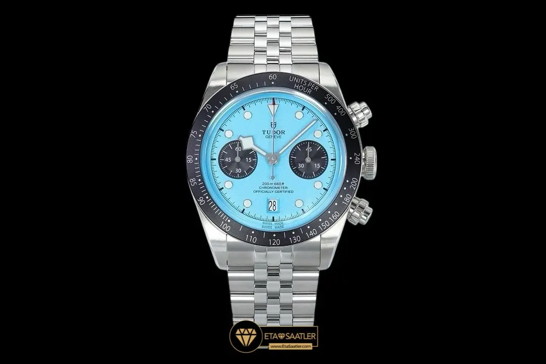 Tudor Black Bay Chrono Tiffany Jubile Kordon Super Clone ETA