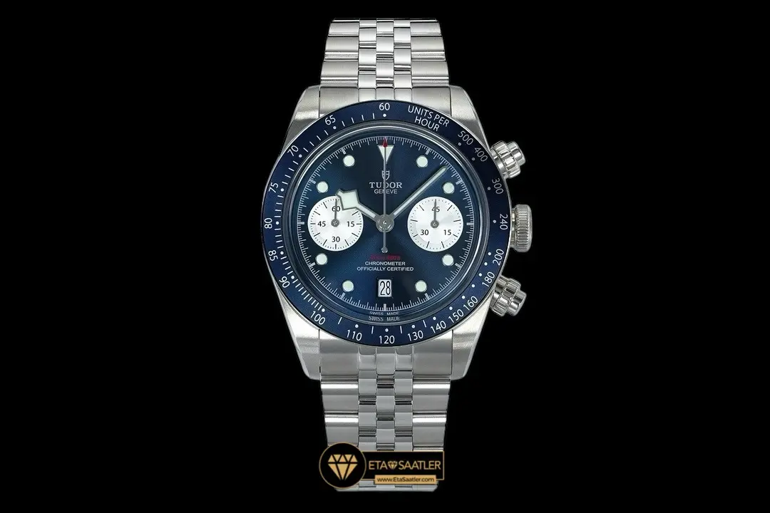 Tudor Black Bay Chrono Mavi Kadran Jubile Kordon Super Clone ETA
