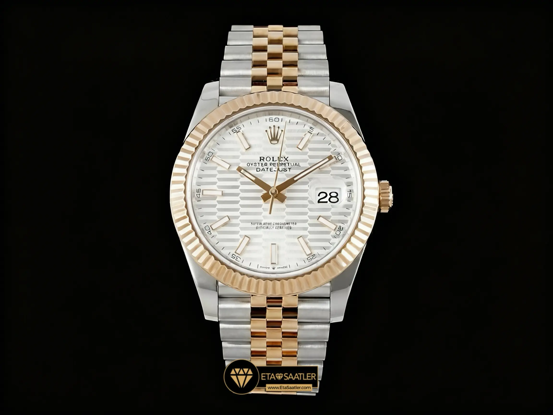 Rolex Datejust 126331 Motifli Sundust Kadran Jubile Kordon 41mm Super Clone ETA
