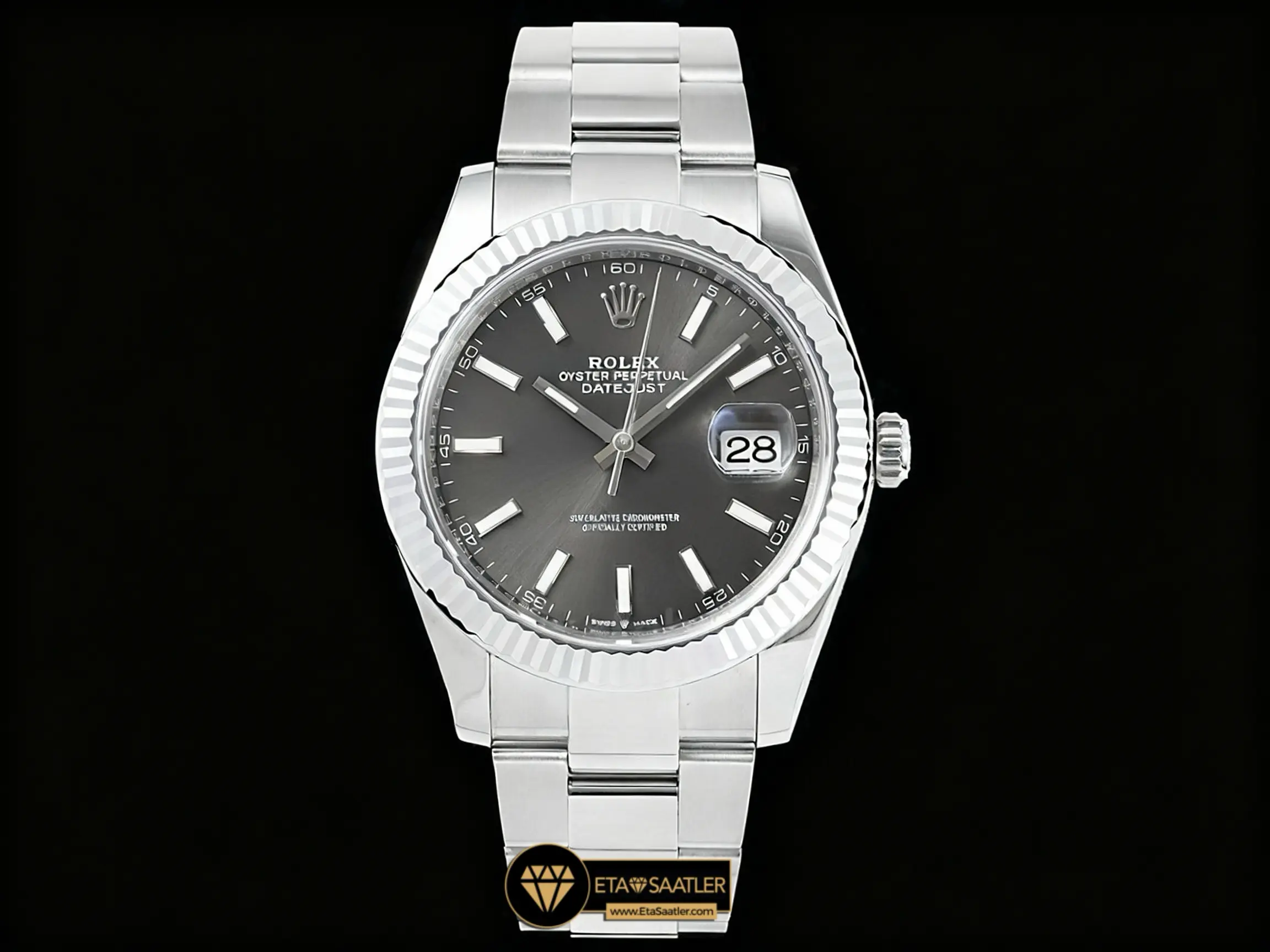 Rolex Datejust 126334 Rhodium Kadran Oyster Kordon 41mm Super Clone ETA
