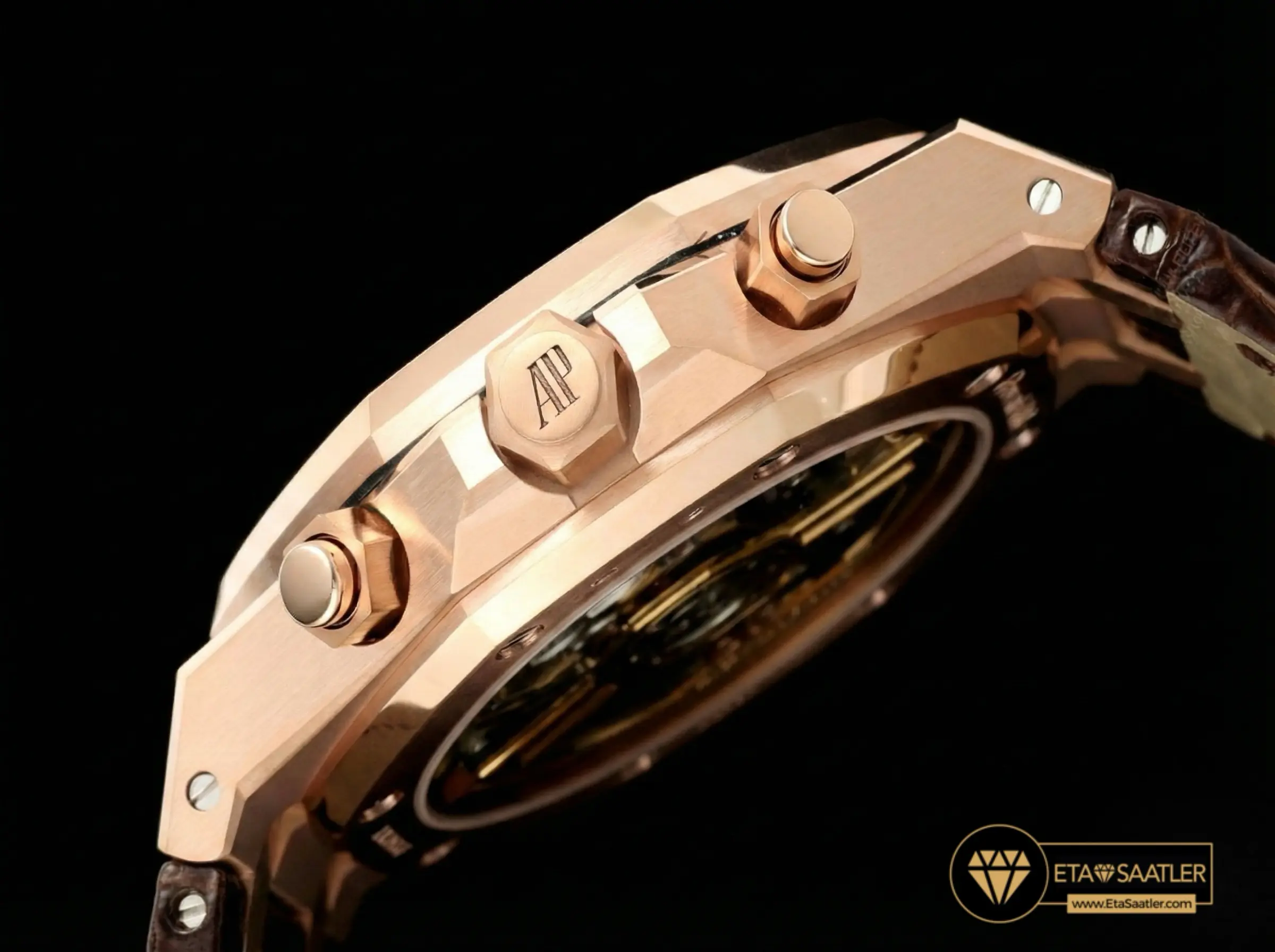 audemars-piguet-royal-oak-chronograph-26240-rose-gold-brown-dial-brown-super-clone-eta-015