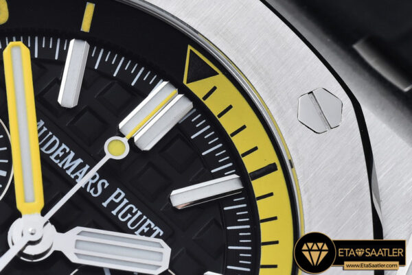 Ap0354 royal oak offshore diver chrono ssru black jf a3126 ap0354 1