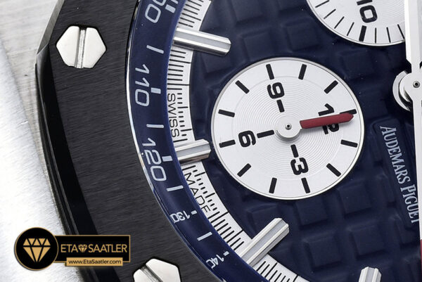 Ap0370a ap royal oak chrono ssru blue a3126 noob 11
